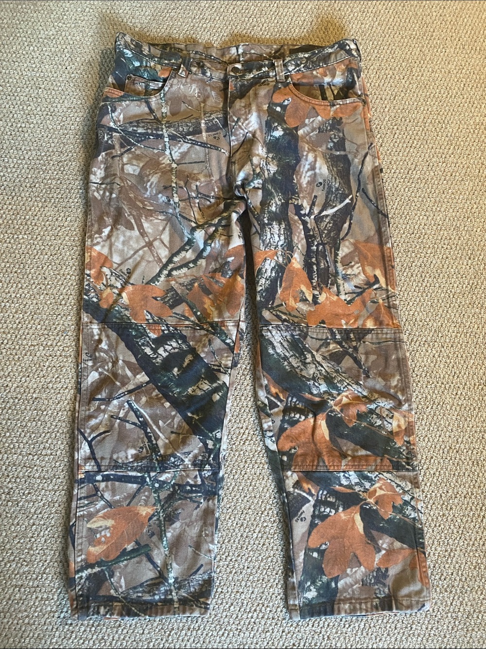 Wrangler Camo 3-D Fusion double knee Jeans